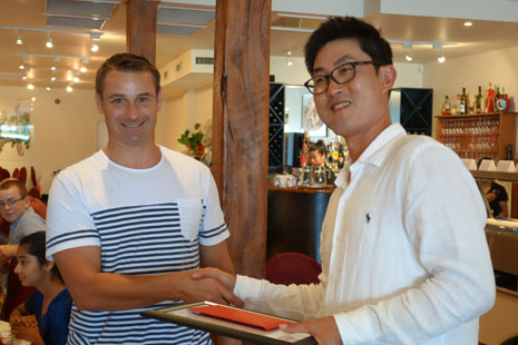 Rookie of the Year is Woo Sung Lee