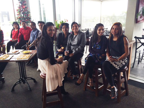 Christchurch North and South enjoyed food and drinks together at Café Milieu.