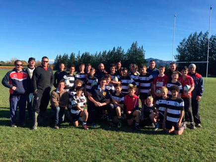 CrestClean LeslieRugby Junior Rugby Team Coaching Programme featured in Nelson Mail