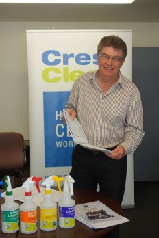 Master Cleaners Training Institute CEO Adam Hodge.