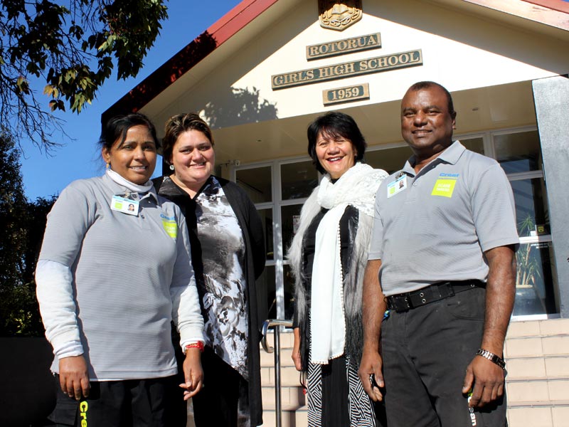 Principal’s delight at Property Care team