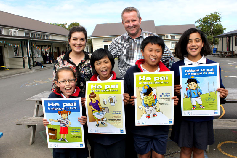 Our school posters help migrant kids master Te Reo