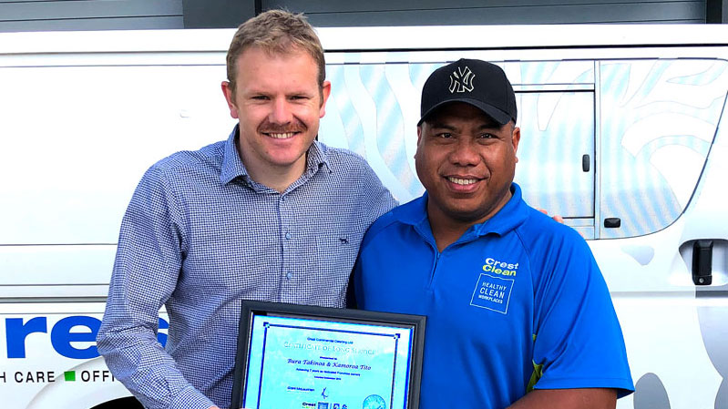 Couple mark seven successful years as business owners