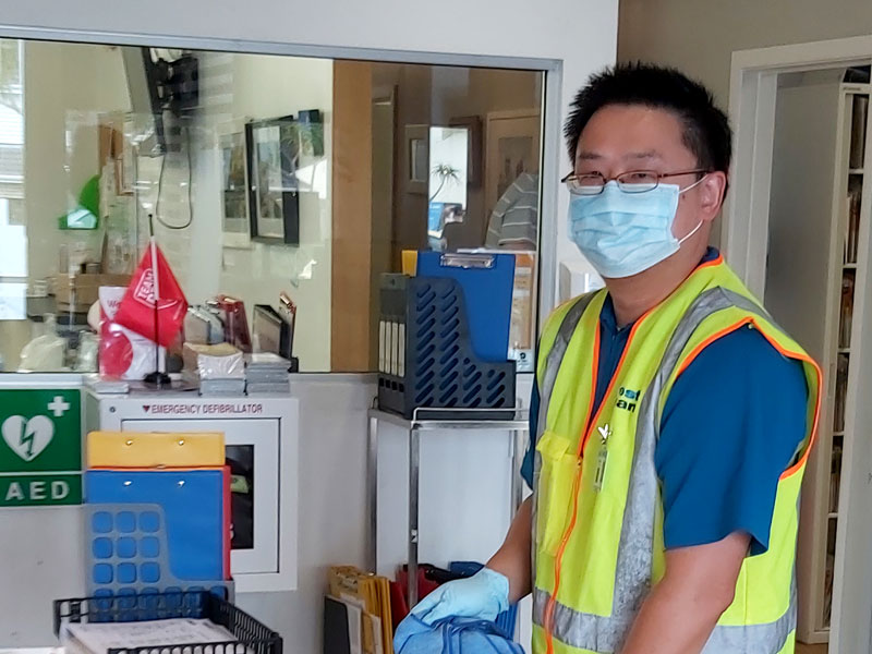 Cleaning for NZ Blood Service brings a strong feeling of pride