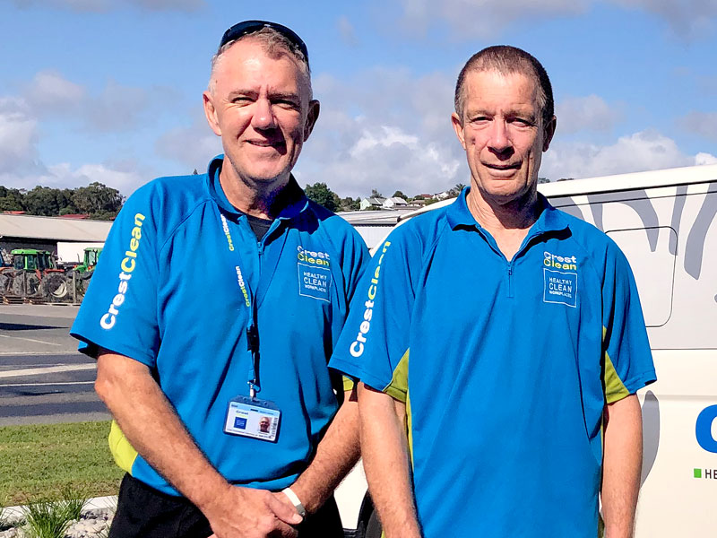 CrestClean team quick to help after vandals wreck classrooms