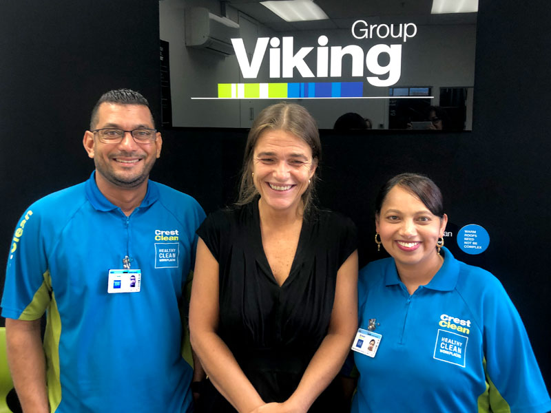 Glowing praise for successful CrestClean couple