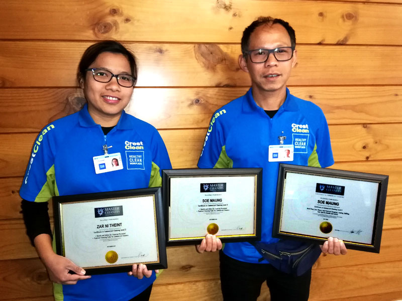 Soe Naing Maung and Zar Ni Theint.