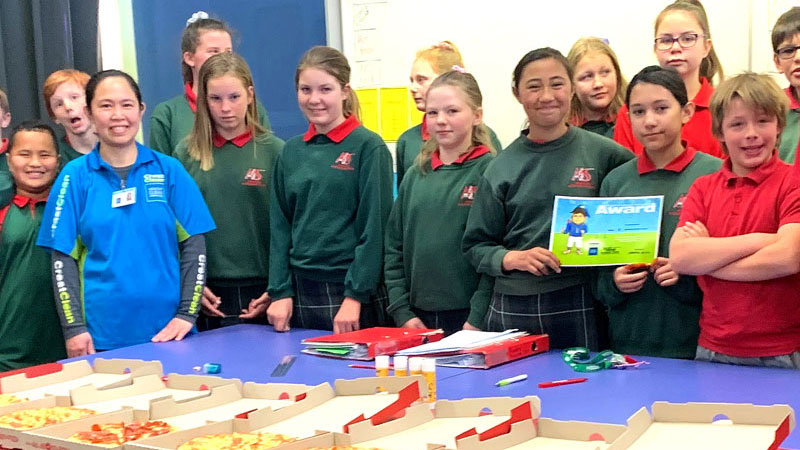 Cleanest Classroom competition a win-win for school