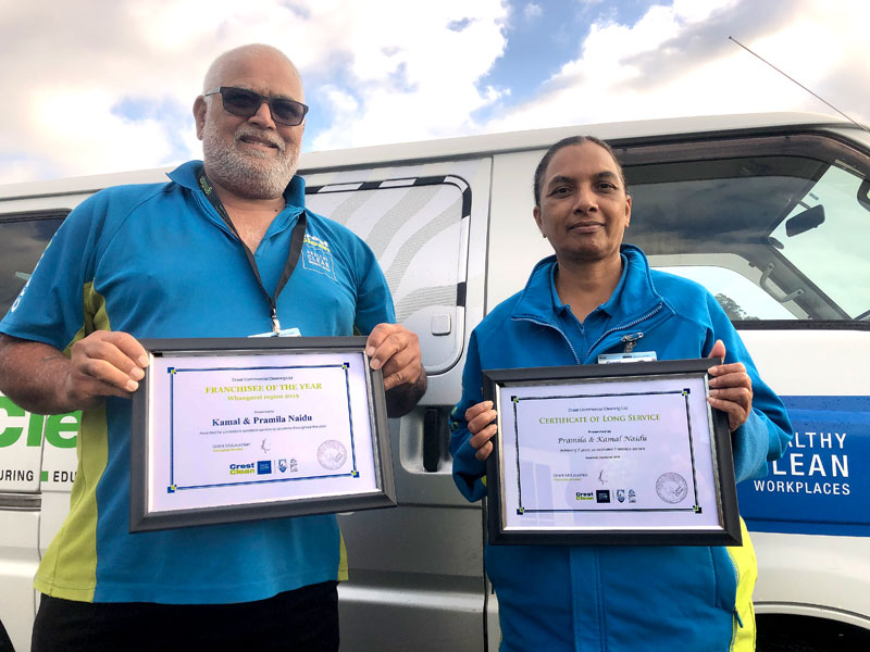 Kamal and Pramila Naidu have had a stellar year.