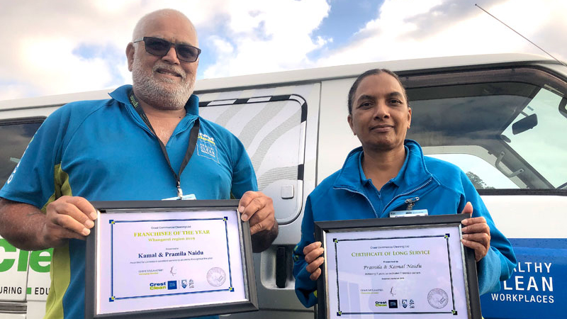 Couple’s standout year wins region’s top accolade