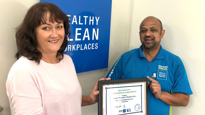 Joining CrestClean opened the door to home ownership for couple