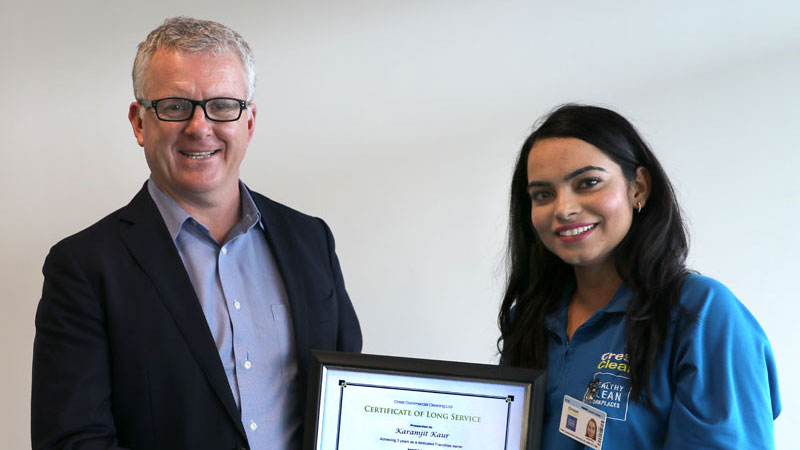 Gym membership cancelled as cleaning is now her fitness regime