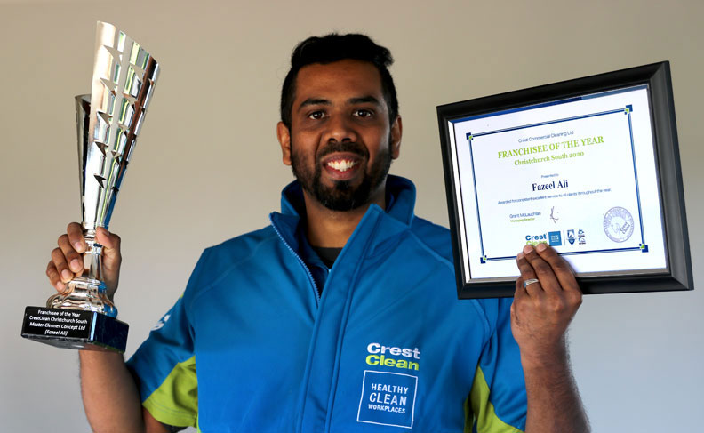 Top award rounds off successful first year for business owner