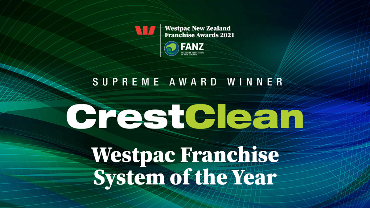 CrestClean Wins Supreme Franchise Award