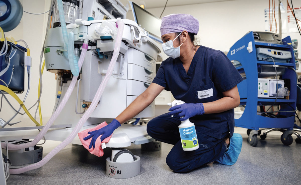 Enhancing patient care with the highest standards of cleaning and sanitisation
