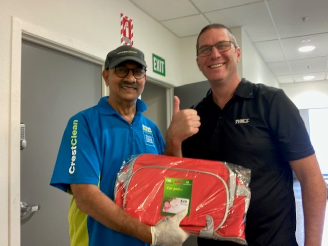 TVH celebrates 15-year partnership with CrestClean’s Vijay Nand