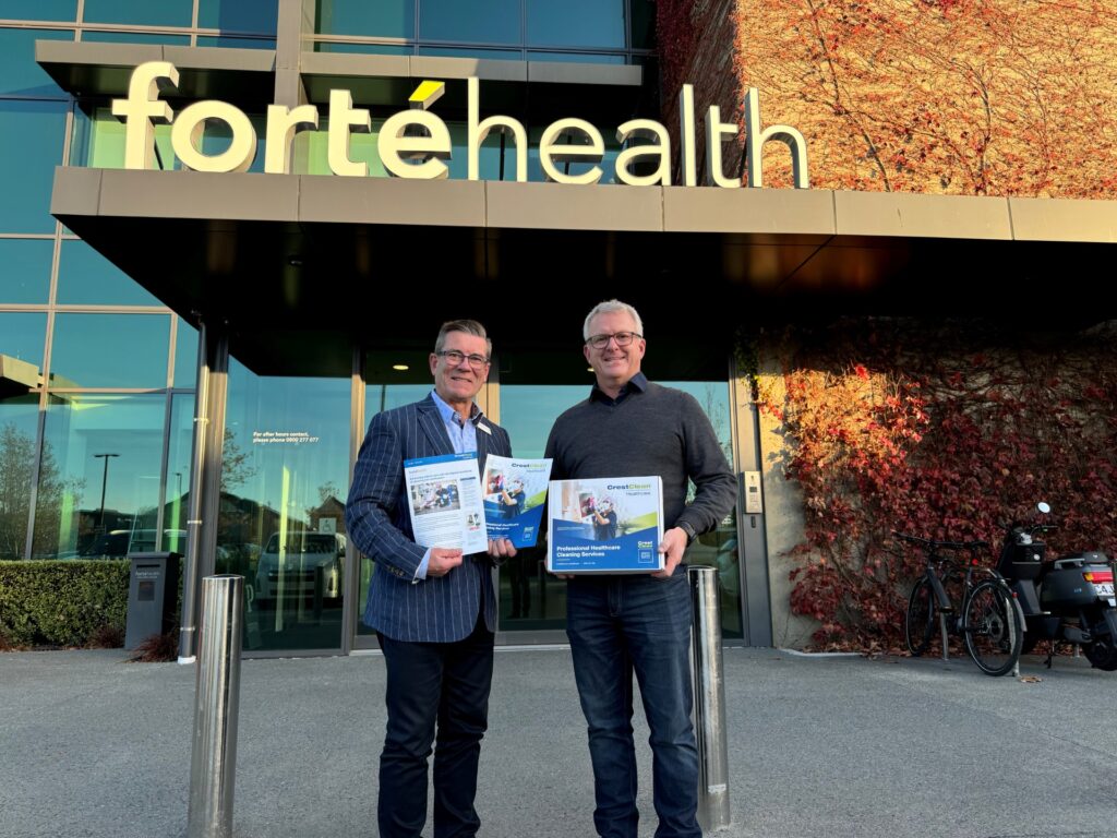 CrestClean welcomes new CEO of Forté Health and strengthens long-term partnership