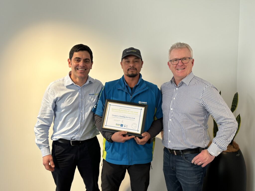 Central Otago franchise team cleans up in first year with Rookie Franchise of the Year Award