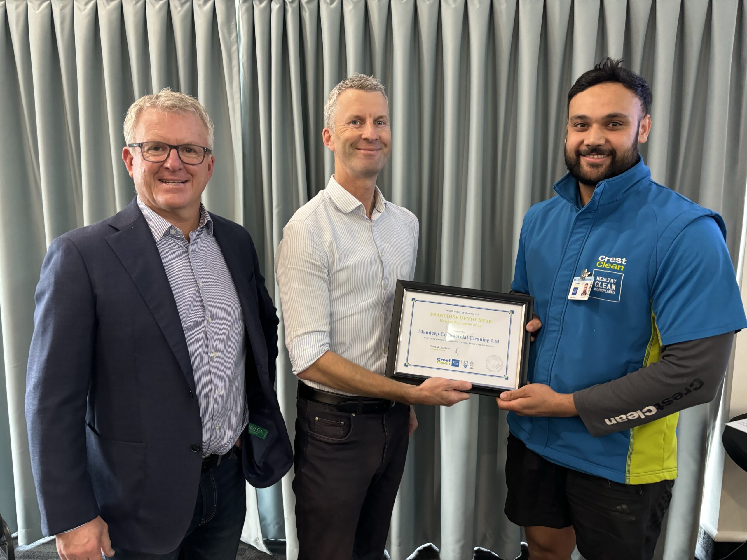 Former Chef discovers recipe for success as CrestClean franchise owner