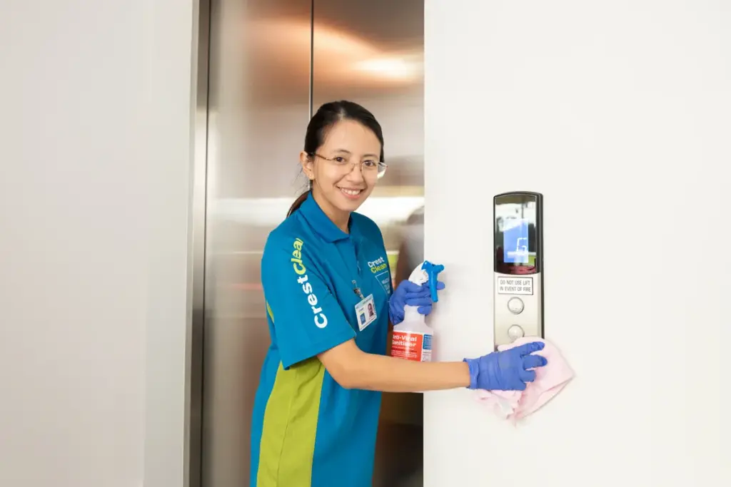 Benefits of CrestClean's sanitising service