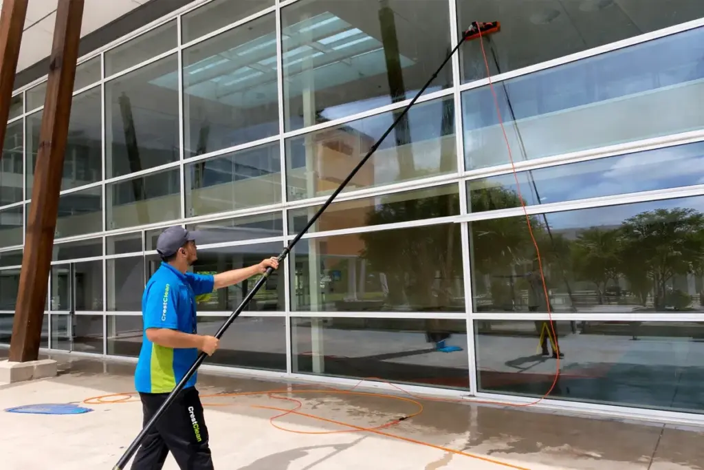 Pure Water Windows 4 storey high