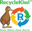 RecycleKiwi logo - Environmental Sustainability