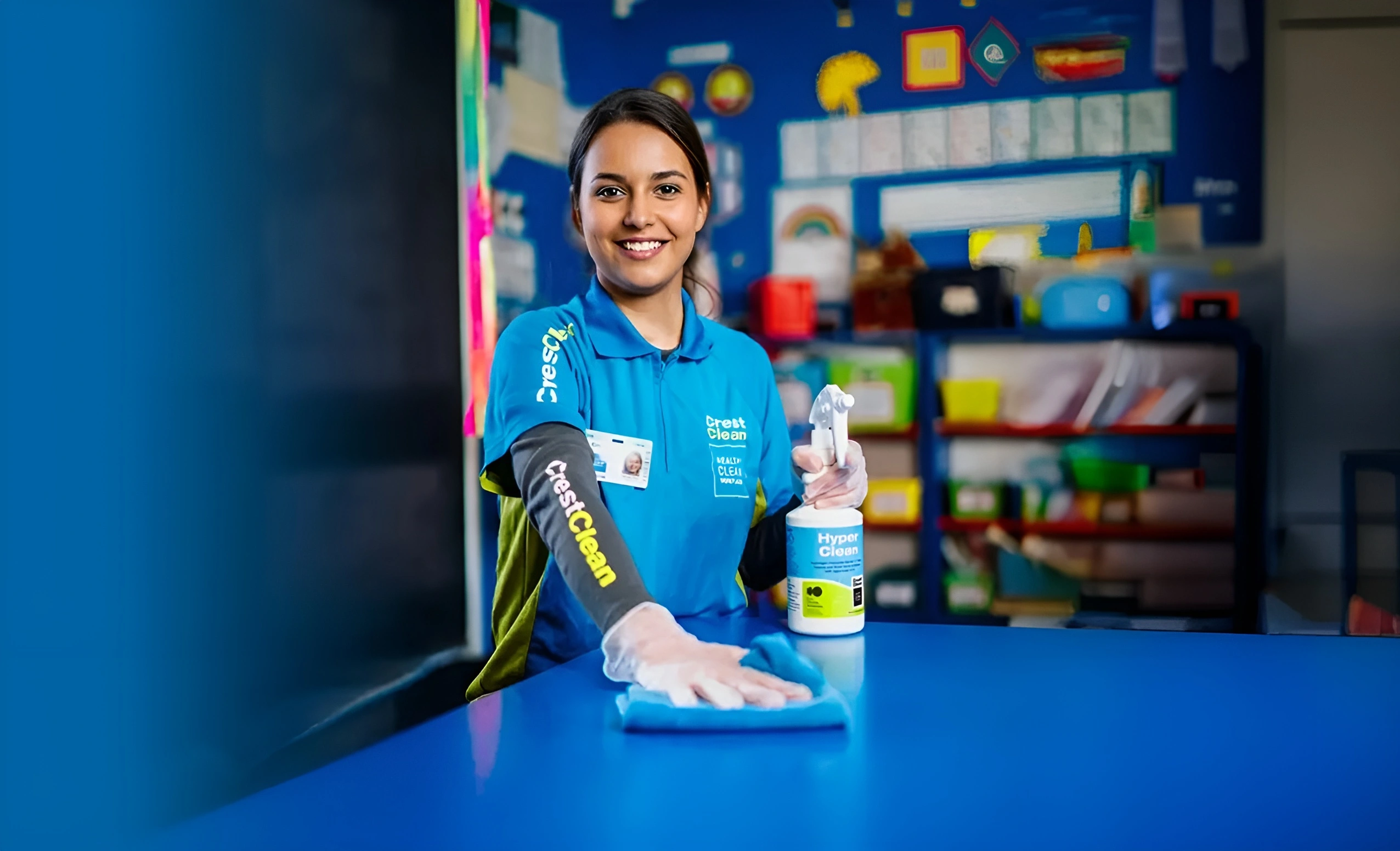 School and Childcare Cleaning Services Hero